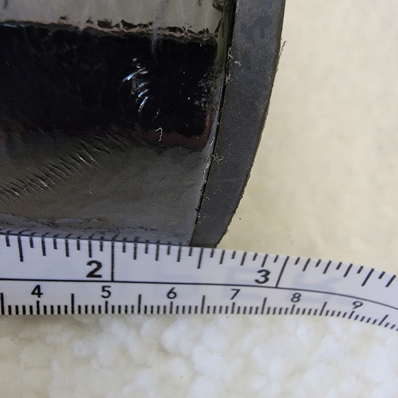 Dolce Vita Black Leather Heeled Boot - Picture 12 of 13